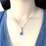 Срібна підвіска SilverBreeze з опалом 0.963ct (2050841)