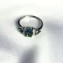 Серебряное кольцо SilverBreeze с натуральным мистик топазом 0.913ct (2058434) 17 размер