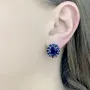 Срібна каблучка SilverBreeze з натуральним сапфіром 9.8ct (2068723)