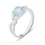 Серебряное кольцо SilverBreeze с натуральным топазом 2.025ct (2073529) 17.5 размер