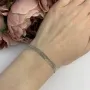Срібний браслет SilverBreeze без каміння (2080275) 17-20 см
