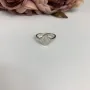 Серебряное кольцо SilverBreeze с фианитами (2080381) 18 размер
