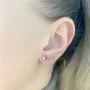 Серебряные серьги SilverBreeze без камней (2081159)