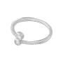 Серебряное кольцо SilverBreeze с фианитами (2081609) 17 размер