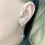 Серебряные серьги SilverBreeze без камней (2082736)