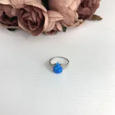 Срібна каблучка SilverBreeze з опалом 1.48ct (2083566) 17 розмір