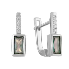 Срібні сережки SilverBreeze 0.488ct (2084617) Срібні сережки SilverBreeze 0.488ct (2084617)