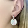 Серебряные серьги SilverBreeze без камней (2086246)