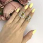 Серебряные серьги SilverBreeze с аметрином nano 8.45ct (2088288)