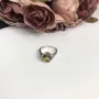 Серебряное кольцо SilverBreeze с аметрином nano (2089056) 18 размер
