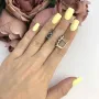 Серебряные серьги SilverBreeze с натуральным гранатом 3.45ct (2090977)