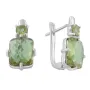 Серебряные серьги SilverBreeze с султанитом 5.85ct (2091547)