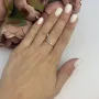 Серебряное кольцо SilverBreeze без камней (2094562) 17.5 размер