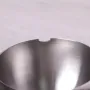 Сахарница Kamille 460 мл из нержавеющей стали с ложечкой и стеклянной крышкой КМ-7002