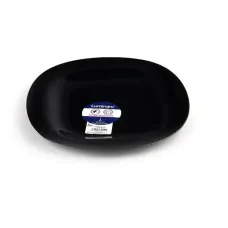 Тарілка Luminarc Carine Black Чорна десертна квадратна d-19 см 9816L LUM