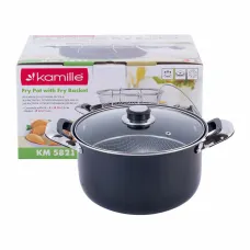 Каструля 4 л із сіткою для фритюру Kamille KM-5821