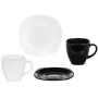 Набір чайний Luminarc Carine Black/White 220 мл 12 предметів 2371D LUM