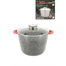Кастрюля алюминиевая 10,9 л d-28 см A-Plus AP-1515