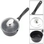 Ківш з кришкою та мармуровим покриттям з литого алюмінію 16 х 8 см Kamille KM-4436