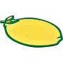 Дошка обробна Лимон 24 х 33,5 х 3 см пластикова Irak Plastik DC-710