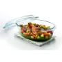 Каструля скляна (каченя) 4 л овальна з кришкою Pyrex 459A000