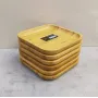 Тарілка квадратна 17,5 х 17,5 см Wilmax Bamboo 771020 WL
