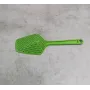 Ложка-друшляк пластикова 33 х 12 см зелена Kitchen 5873