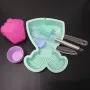 Набор для выпечки STENSON Mermaid 24 х 24 х 3.5 см (MH-3920) Силикон