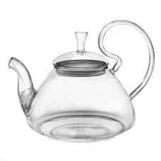 Чайник с фигурной ручкой Wilmax Thermo WL-888817 800 мл Прозрачный (15532)