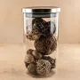 Емкость стеклянная с металлической крышкой 