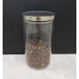 Емкость стеклянная с металлической крышкой 