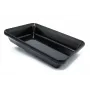 Блюдо для выкладки продуктов из меламина One Chef 30×19,5×5,5 см Черное