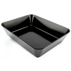 Блюдо прямоугольное One Chef из меламина 31,5×25,4×7,2 см Черное
