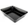 Блюдо прямоугольное One Chef из меламина 31,5×25,4×7,2 см Черное