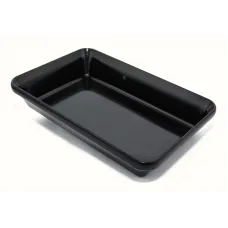 Блюдо для выкладки продуктов One Chef из меламина 20×15×5,5 см Черное