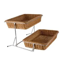 Двухуровневая подставка из нержавеющей стали One Chef 52×52×35 см
