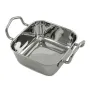 Форма квадратная с ручками с нержавеющей стали One Chef 11,5×11,5 см