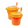 Сушка для зелени и салата ручная с тормозом One Chef 25 л Оранжевая