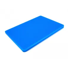 Доска разделочная двусторонняя LDPE One Chef 400×300×20 мм Синяя