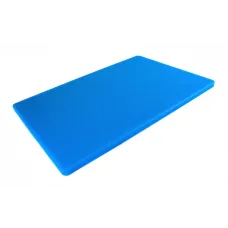 Доска разделочная двусторонняя LDPE One Chef 600×400×20 мм Синяя Доска разделочная двусторонняя LDPE One Chef 600×400×20 мм Синяя