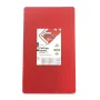 Доска разделочная двусторонняя LDPE One Chef 500×300×12 мм Красная