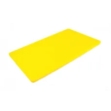Доска разделочная двусторонняя LDPE One Chef 500×300×12 мм Желтая Доска разделочная двусторонняя LDPE One Chef 500×300×12 мм Желтая