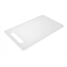 Доска разделочная двусторонняя LDPE One Chef 330×200×10 мм Белая