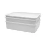 Контейнер для теста One Chef без крышки белый 46 л 65×45×16 см
