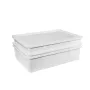 Контейнер для теста One Chef без крышки белый 46 л 65×45×16 см