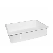 Контейнер для теста One Chef без крышки белый 46 л 65×45×16 см