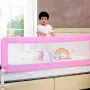 Барьер для кровати 1,5 м Child safety WRZ-1 Розовый