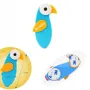 Замок для стулчастих дверей EvoKids Moyshm bird blue 5х12 см