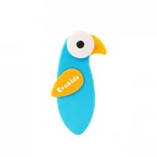 Замок для стулчастих дверей EvoKids Moyshm bird blue 5х12 см Замок для стулчастих дверей EvoKids Moyshm bird blue 5х12 см