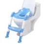 Накладка на унитаз с лесенкой 2 в 1 Baby Assistant DA6813 Голубо-белый